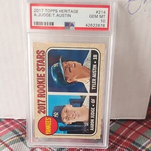 Aaron Judge Rookie Card